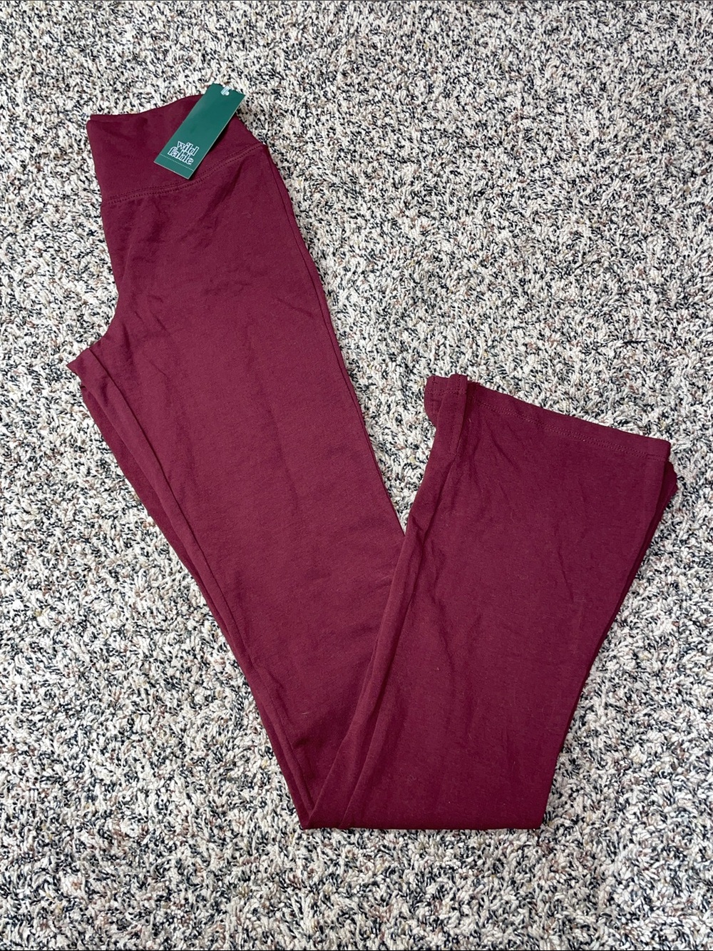 Wild Fable High Rise Bootcut Flare Leggings Burgundy Various Sizes | NWT